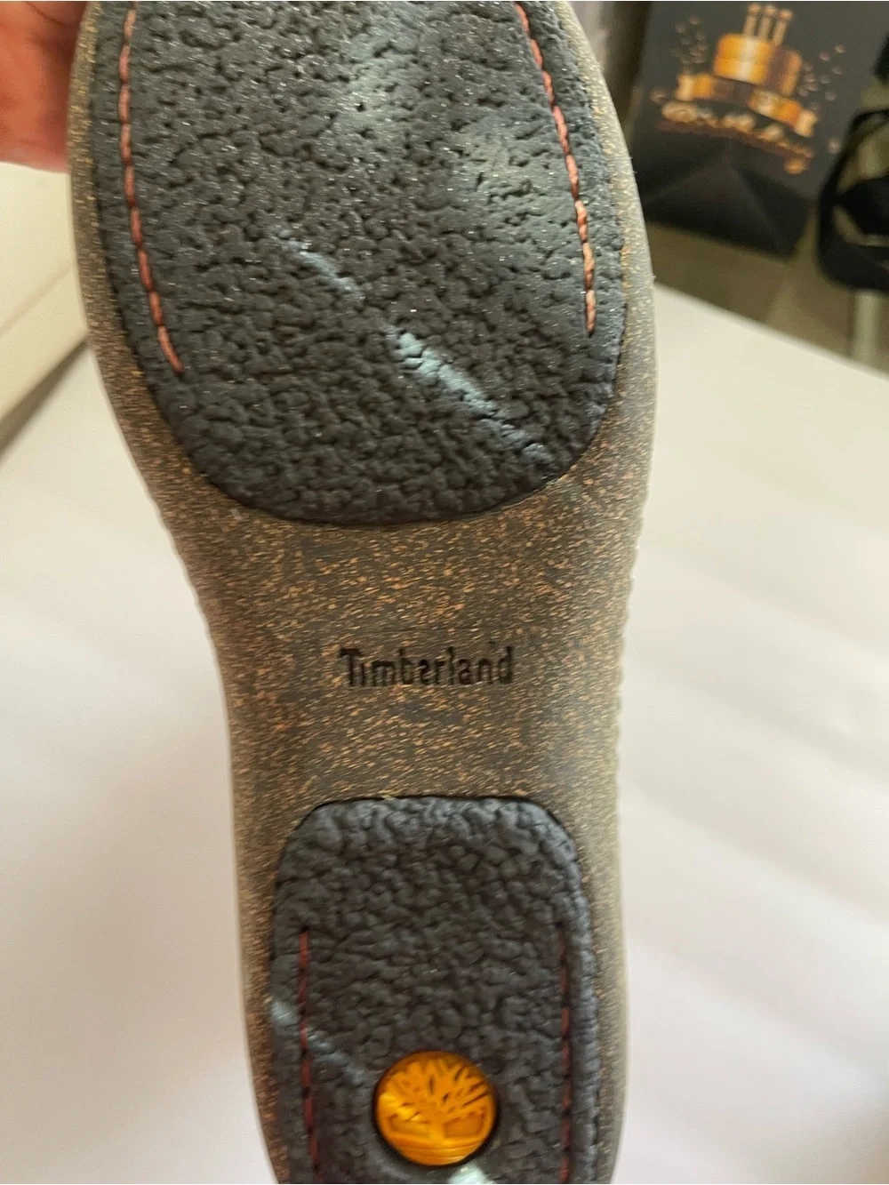 Timberland close up
